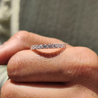 Lab Grown Diamond Round Eternity Band