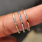 Comfort Fit Wedding Band - Three Tones