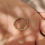 Eternity Wedding Band - Marquise and Round Diamonds