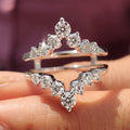 Round Cut Ring Enhancer Wedding Band