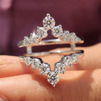 Round Cut Ring Enhancer Wedding Band