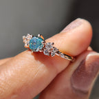Portuguese Cut Engagement Ring In Muse Setting