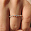 Eternity Wedding Band - Marquise and Round Diamonds