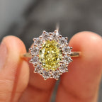 Oval Cut Rose Gold Engagement Ring