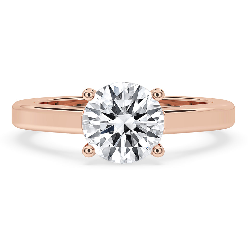 Round Solitaire Ring