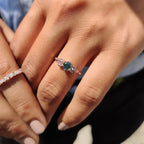 Portuguese Cut Engagement Ring In Muse Setting