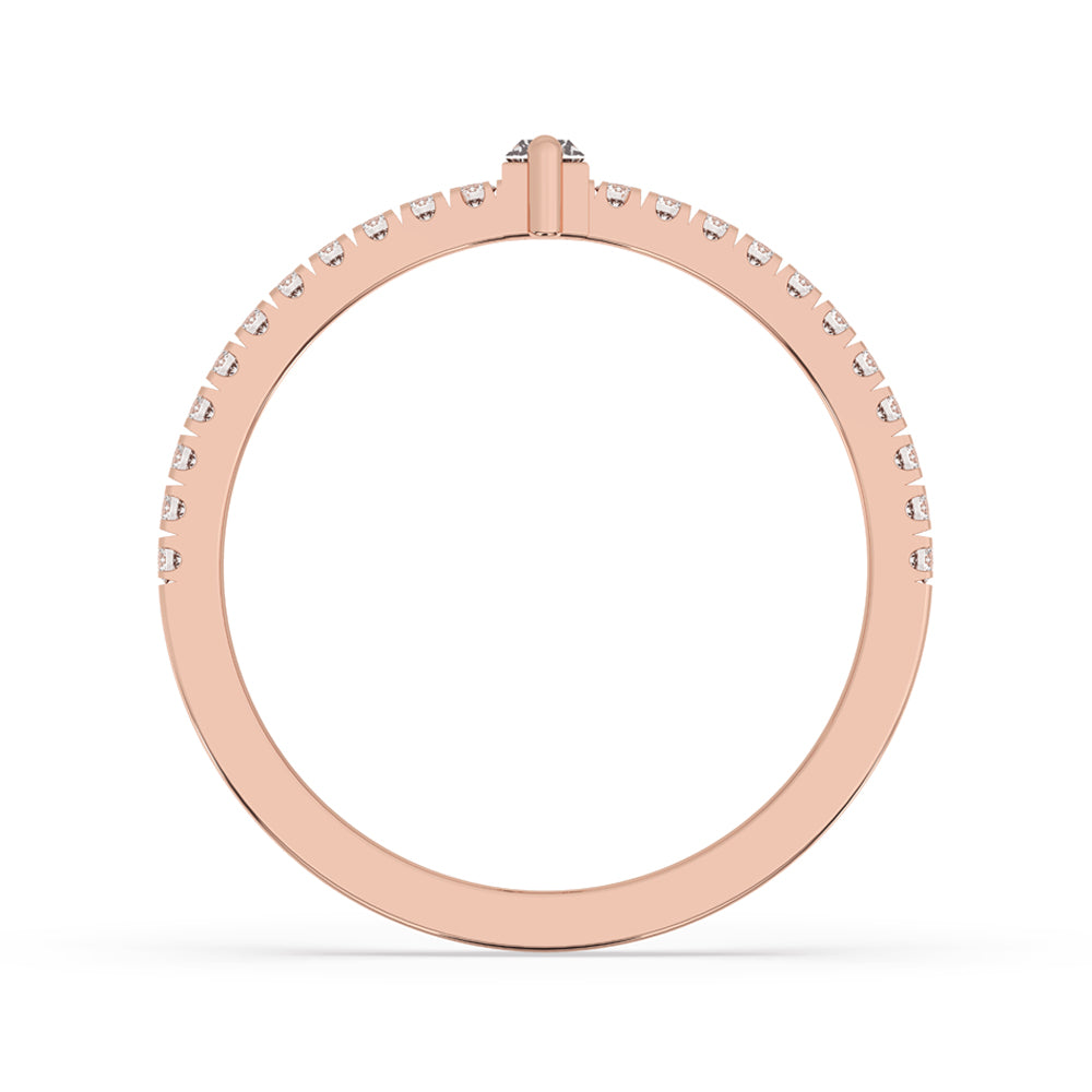 Baguette Engagement Ring