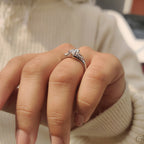 Marquise And Pear Diamond Ring