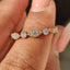 Yellow Gold Milgrain Diamond Wedding Band