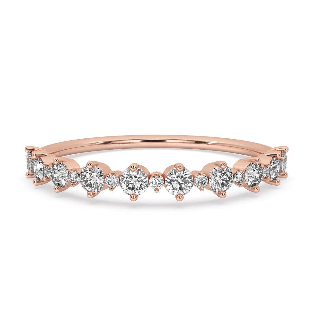 Half Eternity Band - Floating Bubble Imagen principal del producto