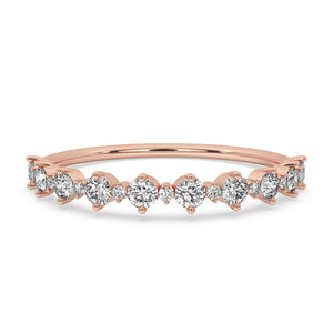 Half Eternity Band - Floating Bubble