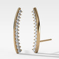 0.65 CTW Diamond Ear Climbers