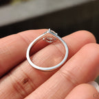 Round Diamond Ring In Upside Down Style