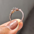 Portuguese Cut Engagement Ring In Muse Setting