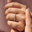 Round Diamond Rose Gold Eternity Band