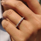 Marquise Wedding Band Set – Shared Prong Setting