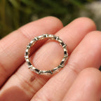 Gold Marquise Wedding Band In Eternity Style