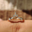 Stackable Curved Wedding Band In Yellow Gold