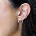 0.87 CTW Orbit Shared Prong Diamond Studs