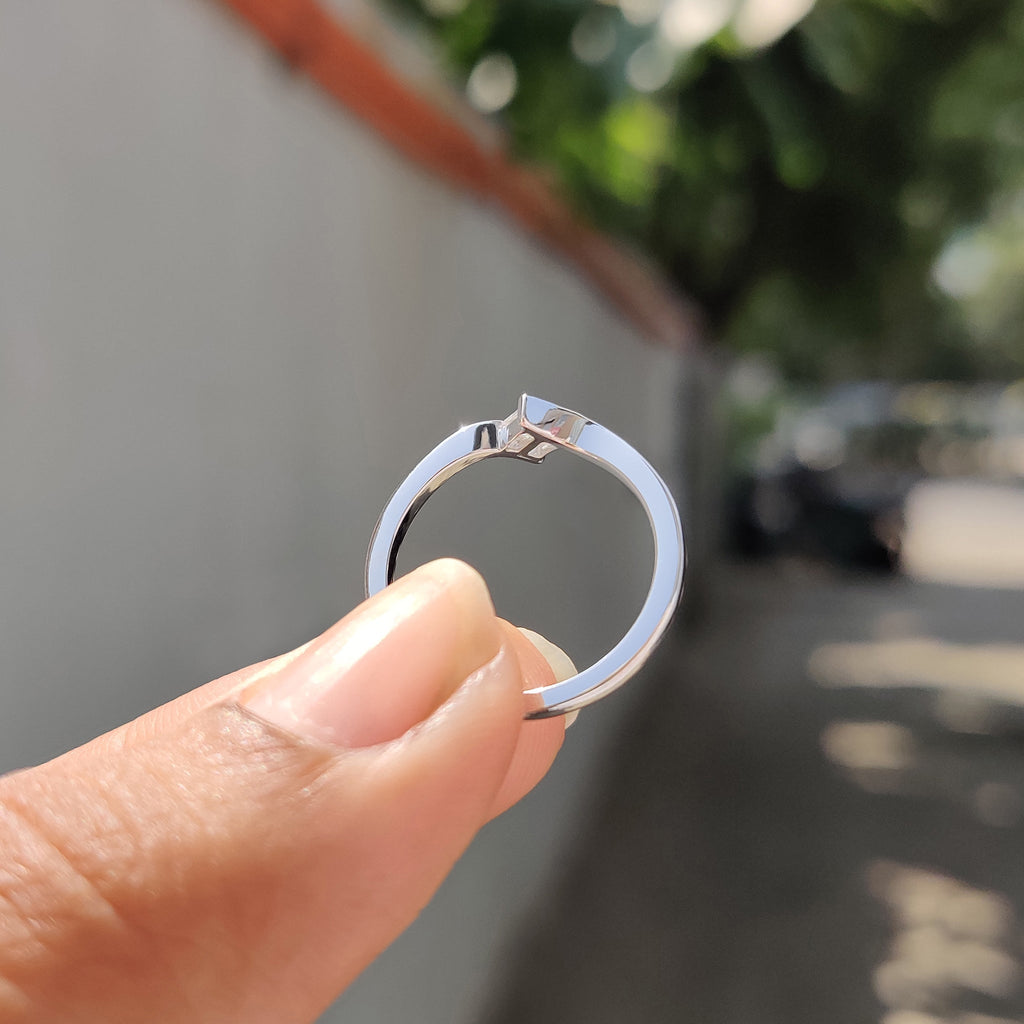 Baguette Cut Toi Et Moi Engagement Ring