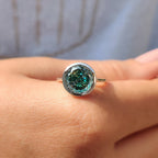 Portuguese Cut Engagement Ring In Bezel Setting