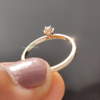 Round Diamond Wedding Band in Sleek Pave Style