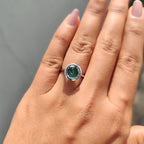 Portuguese Cut Engagement Ring In Bezel Setting