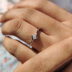 Baguette Cut Toi Et Moi Engagement Ring