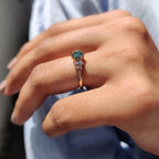 Portuguese Cut Engagement Ring In Muse Setting