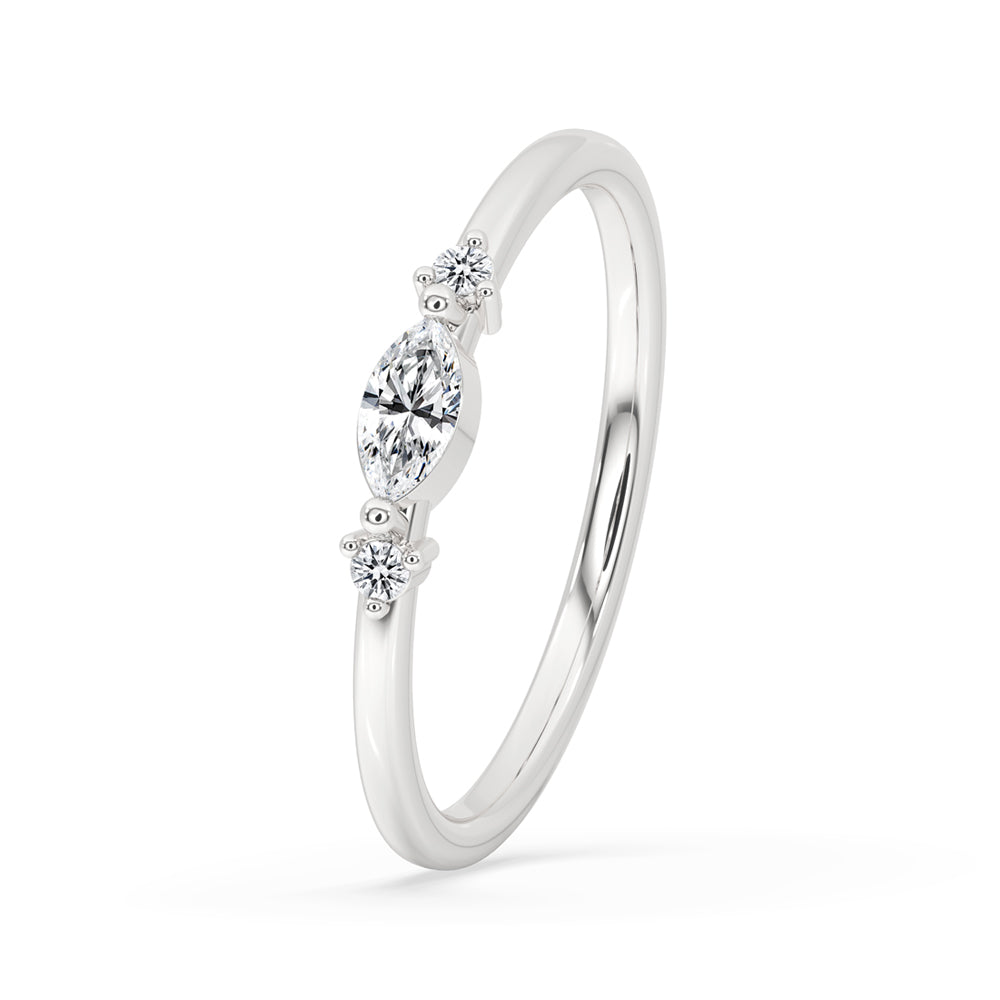 East West Marquise Ring