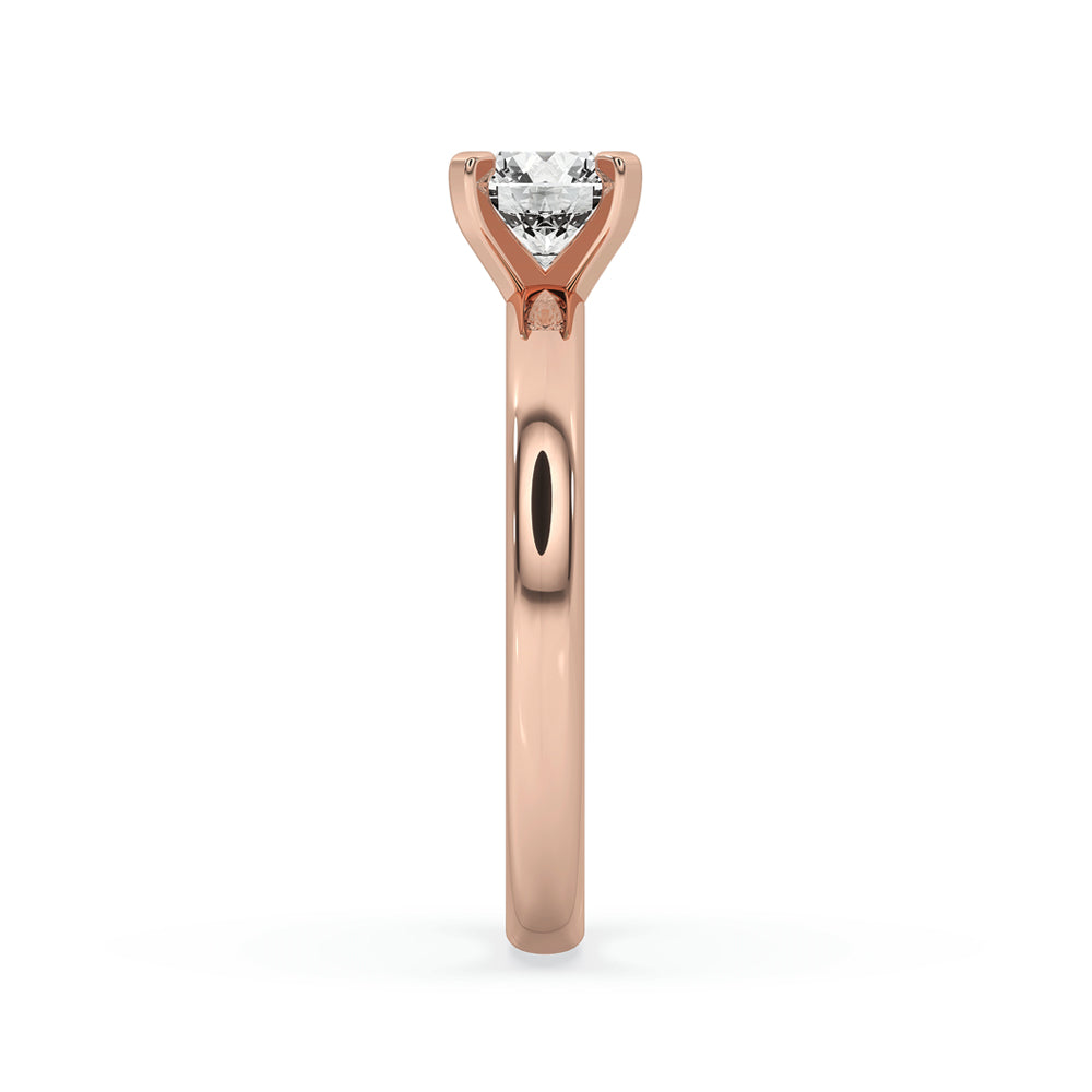 Round Solitaire Diamond Ring