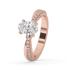 2  Carat Oval Diamond Ring