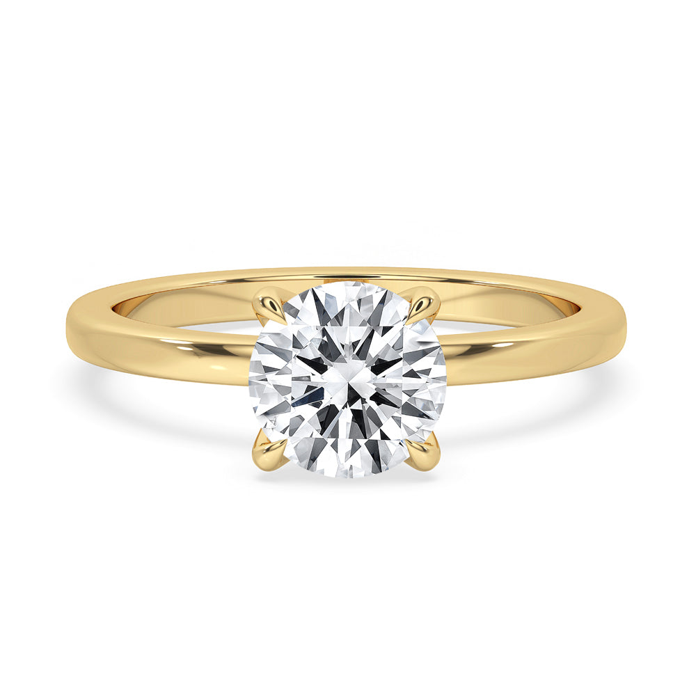 Round Solitaire Engagement Ring Main image