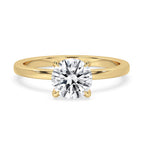 Round Solitaire Engagement Ring