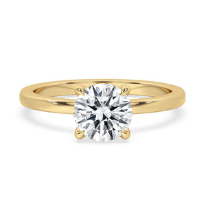 Round Solitaire Engagement Ring