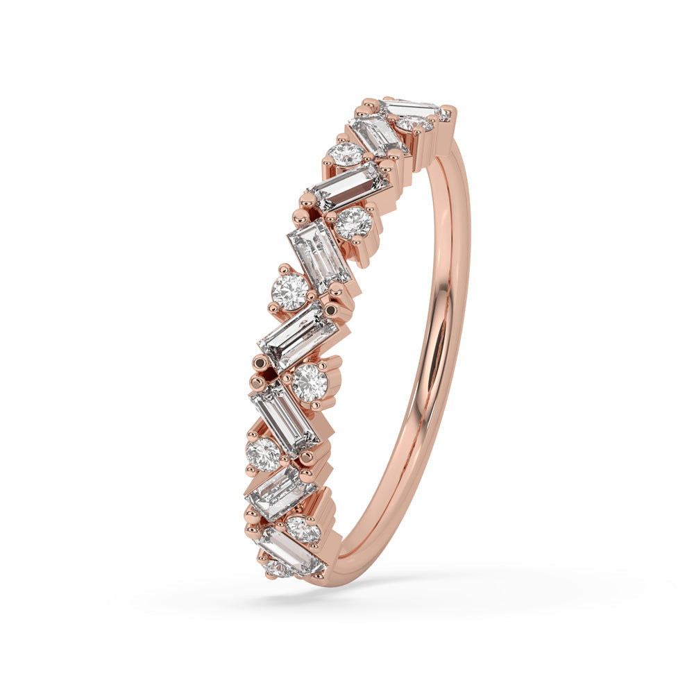 Baguette and Diamond Band Secondary image