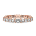 Emerald Cut Wedding Band – A Symbol of Forever