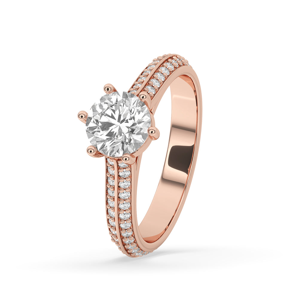 Cathedral Setting Ring Classic Design for Eternal Love