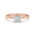 1 Carat Princess Cut Diamond Ring