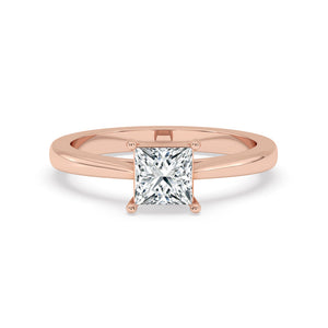 1 Carat Princess Cut Diamond Ring