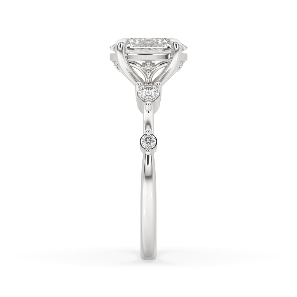 3 Carat Oval Diamond Ring - IGI Certified