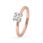 Round Solitaire Engagement Ring for a Perfect Proposal