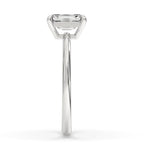 Emerald Cut Solitaire Ring