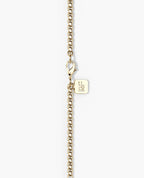 SAGITTARIUS MINI ZODIAC Dog Tag Gold Pendant with 0.25ct Black Diamonds