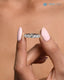 1.00 Carat D color VVS1 clarity Round cut Lab grown Diamonds Wedding Band - DisneyValley