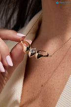 1.40 Carat Butterfly Necklace Lab Grown Diamond Timeless jewelry DisneyValley
