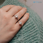 1.5 carat serephina oval cut lab groen vs1 clarity wedding ring - DisneyValley