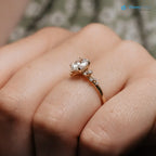 1.5 carat serephina oval cut lab groen vs1 clarity wedding ring - DisneyValley