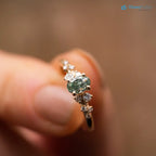 1.5 carat serephina oval cut lab groen vs1 clarity wedding ring - DisneyValley