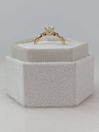 1.56 Carat Oval Diamond Engagement Ring with Space Pave - DisneyValley